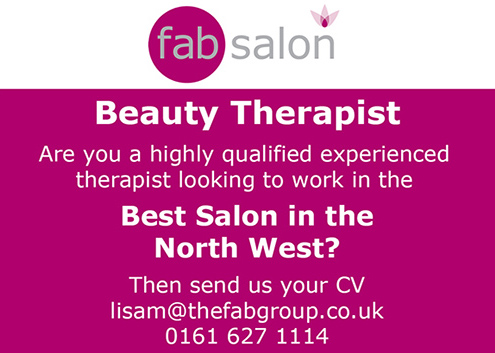 Experienced Beauty Therapist Wanted - The Fab Salon - Saddleworth - Oldham