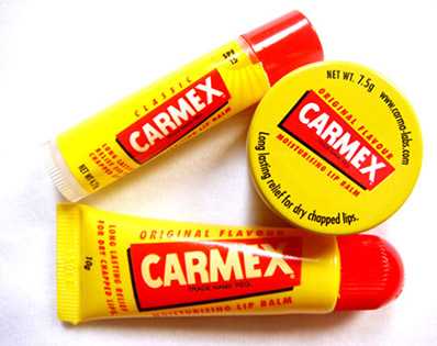 carmex products available to buy at the fab salon