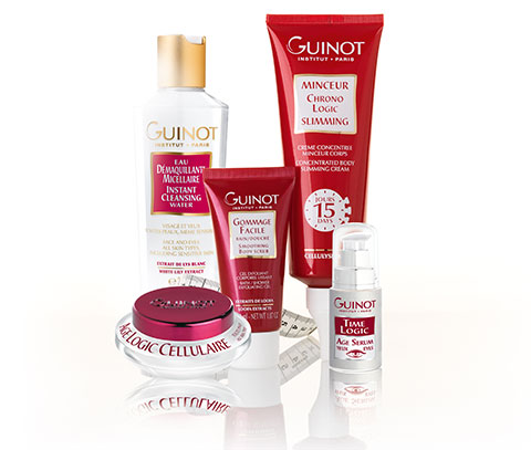 Guinot products products available to buy at the fab salon