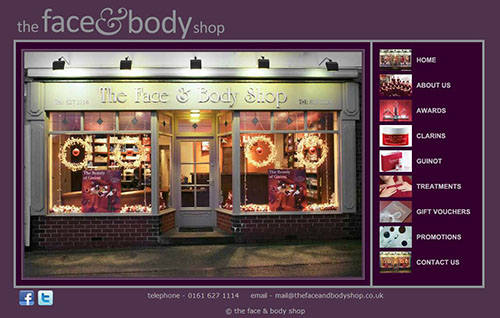 the face and body shop now rebranded as the fab salon