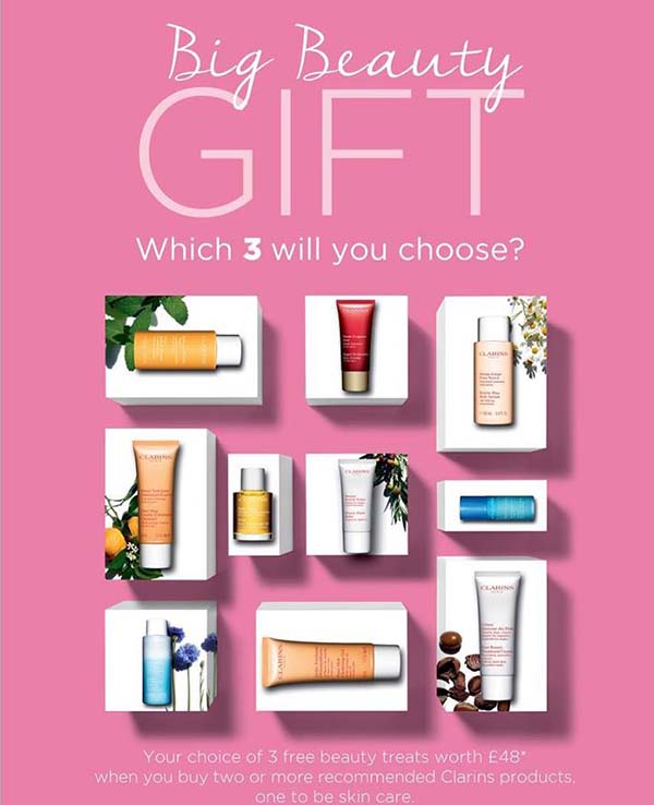 CLARINS Big Beauty Gift Special Offer