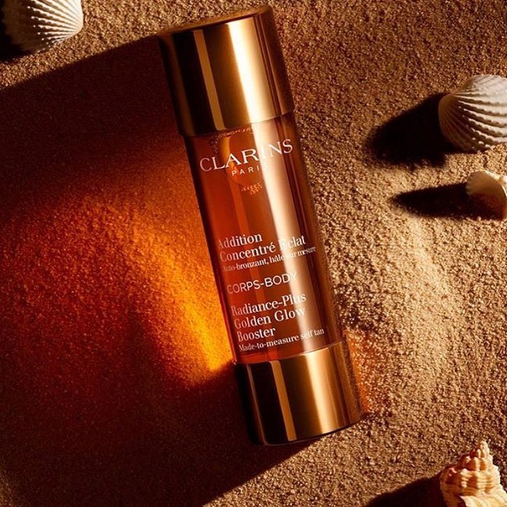 Keep Your Tan Topped Up With Clarins Radiance Plus Golden Glow Booster!